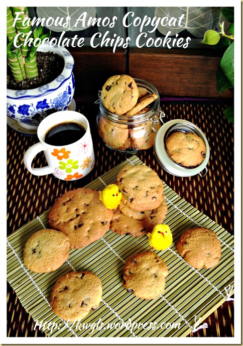 Famous Amos Copycat Chocolate Chips Cookies （山寨版之Famous 