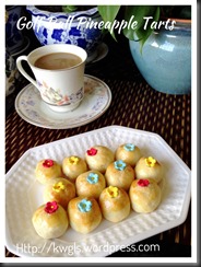 What A Golf Ball Have To Do With A Pineapple? Well, It Is The Famous South East Asian Pineapple Tarts (凤梨酥）